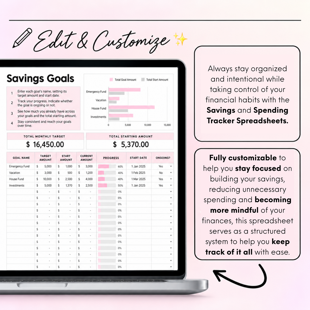 Financial Planner Collection (Spreadsheets)