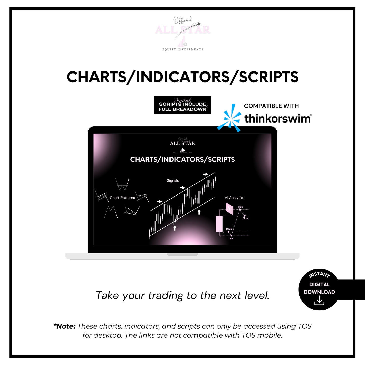 Charts, Indicators and Scripts